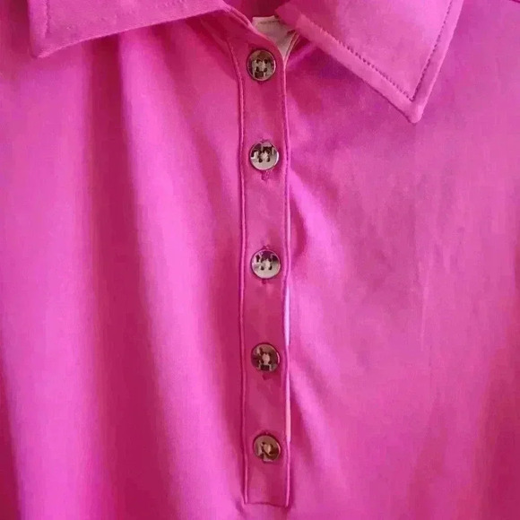 Solid Color GGBlue Sleeveless Women's Golf Sport Top Size Small Pink - Picture 3 of 10